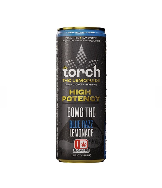 Torch High Potency Seltzer 60mg THC / Blue Razz